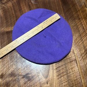 Betmar Vibrant Purple Wool Beret